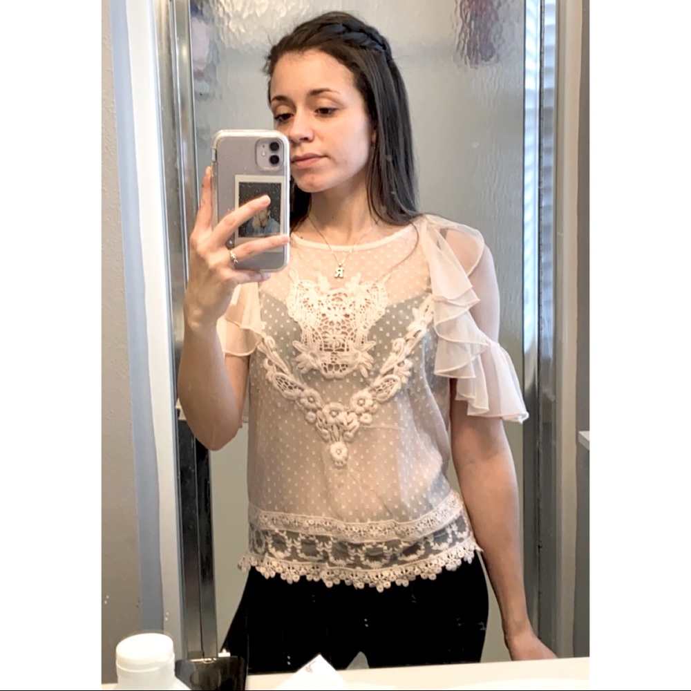 Lace/Crochet Shirt